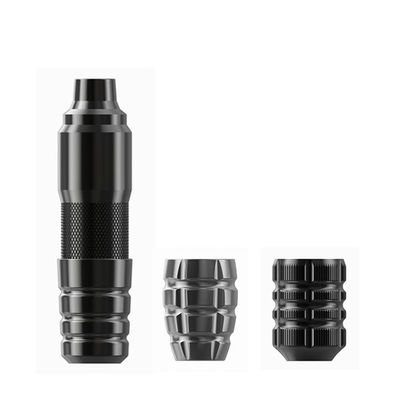 Black Color Tattoo Pen Machines Portable Rotary Powerful With Motor
