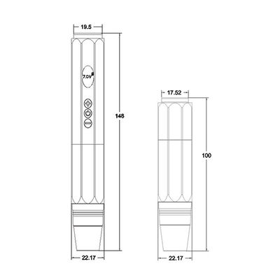 Professional Permanent Makeup Gun , Permanent Cosmetic Machine 800mAh Capacity